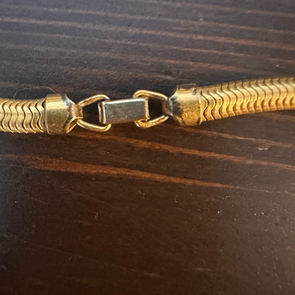 Stylish Gold-Tone Chain Necklace